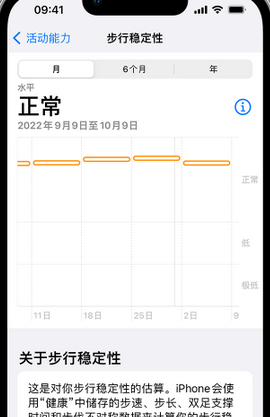 槐荫iPhone手机维修如何在iPhone开启'步行稳定性通知'