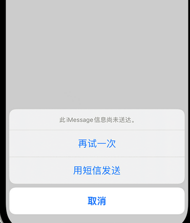 槐荫apple维修iPhone上无法正常发送iMessage信息