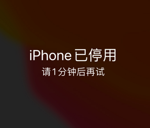 槐荫苹果手机维修分享:iPhone 显示“不可用”或“已停用”怎么办？还能保留数据吗？ 