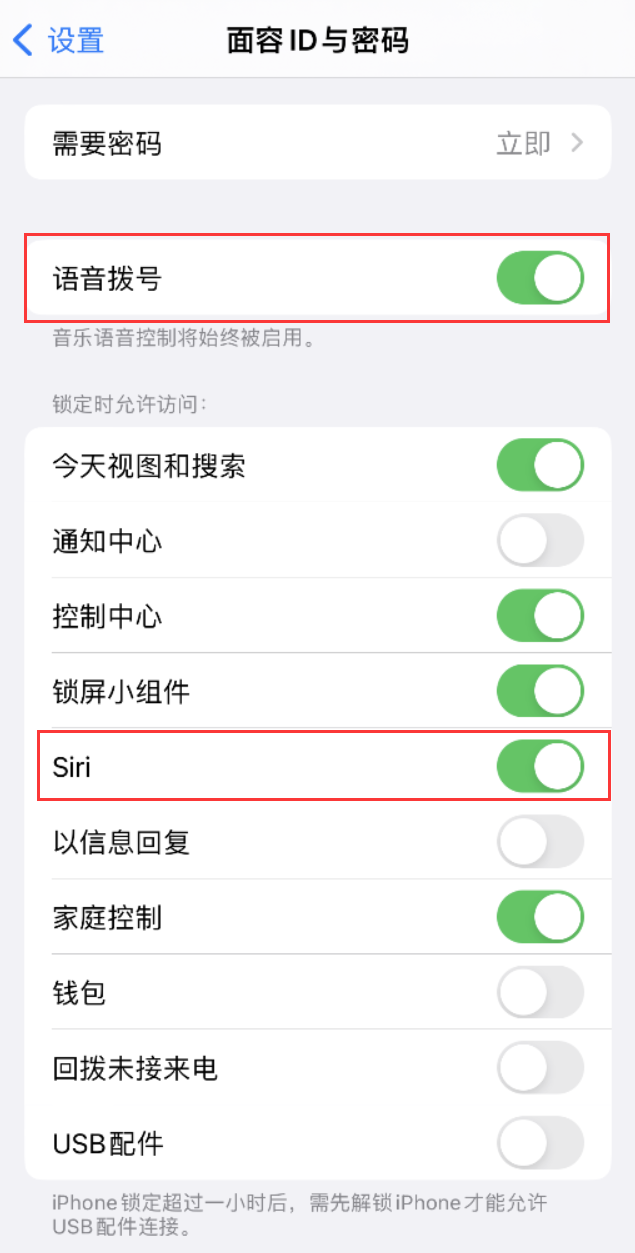 槐荫苹果维修网点分享不解锁 iPhone 的情况下通过 Siri 拨打电话的方法 